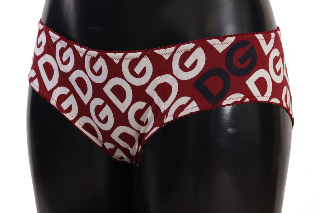 Multicolor DG Logo Print Slip Bottom Underwear