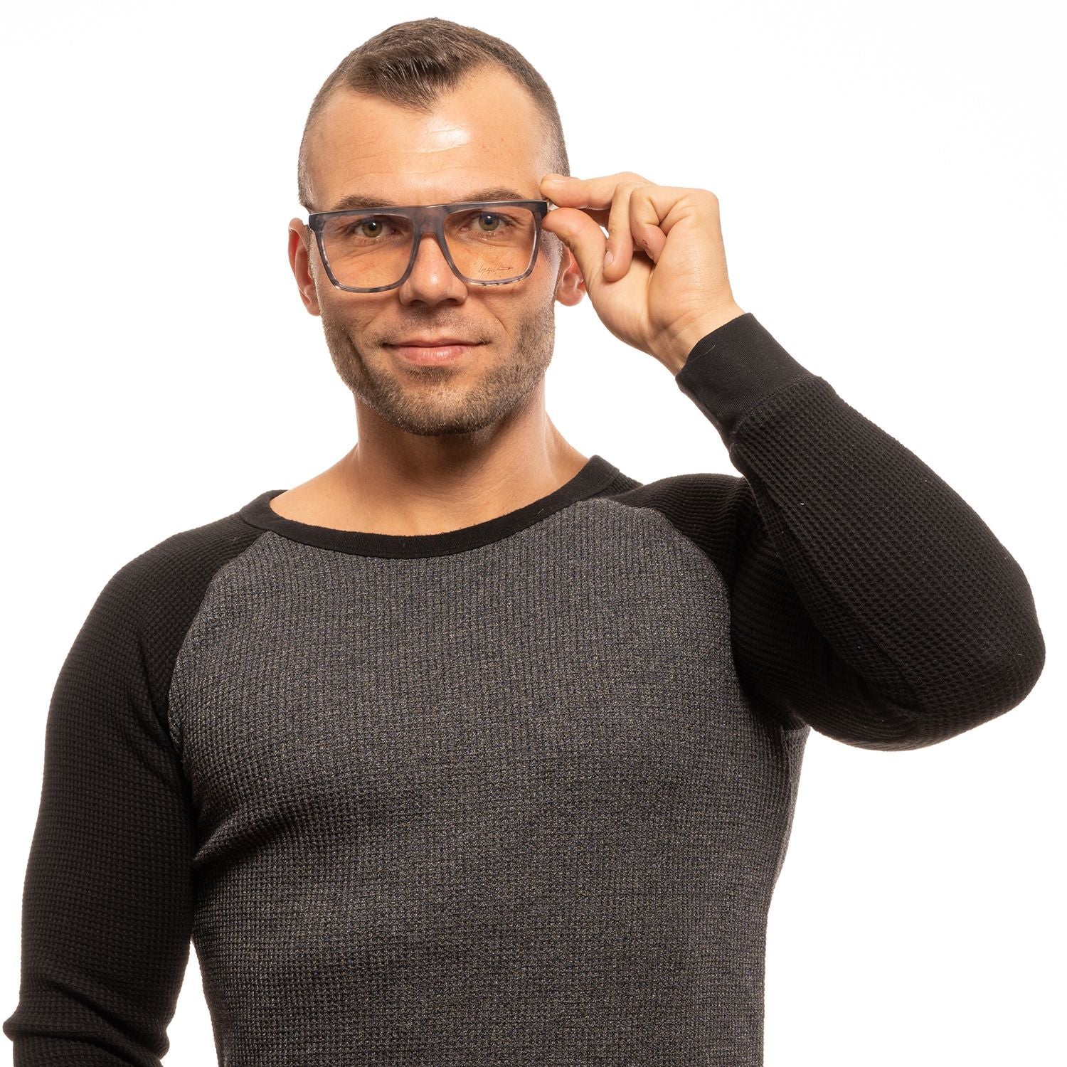 Brown Plastic Glasses (Frames)