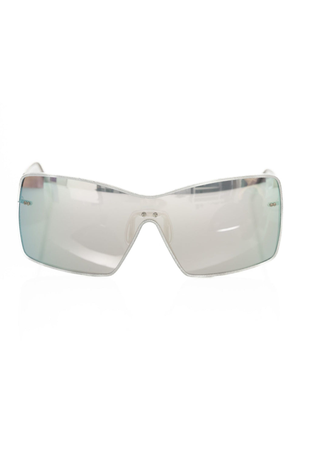 Silver Metallic Fiber Women Sunglasses