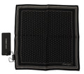 Black Polka Dots DG Logo Square Handkerchief
