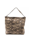 Brown Leather Women Shoulder Bag