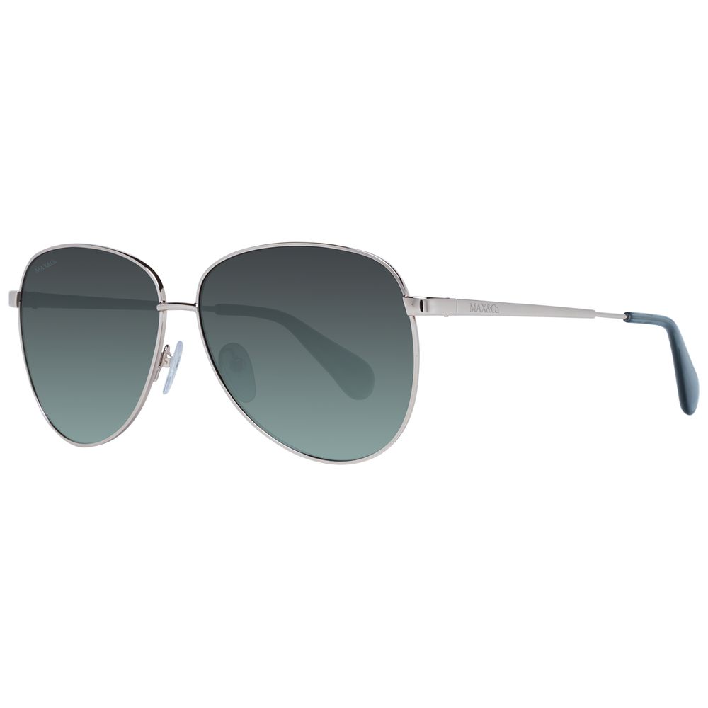 Rose Gold Metal Sunglasses