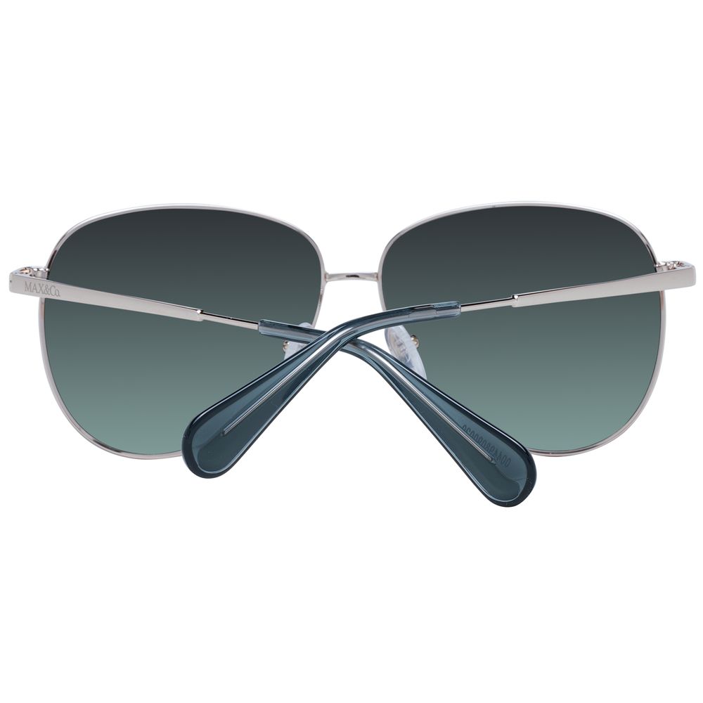 Rose Gold Metal Sunglasses