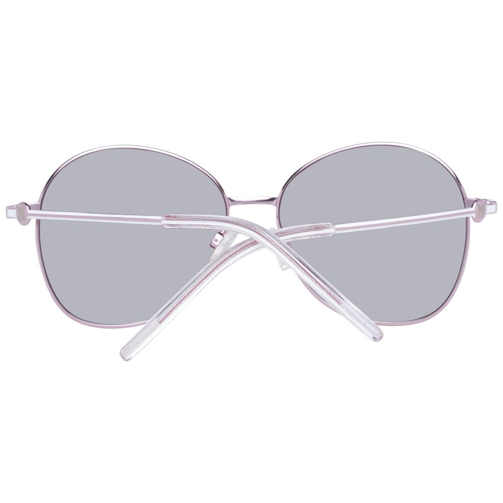 Rose Gold Metal & Plastic Sunglasses