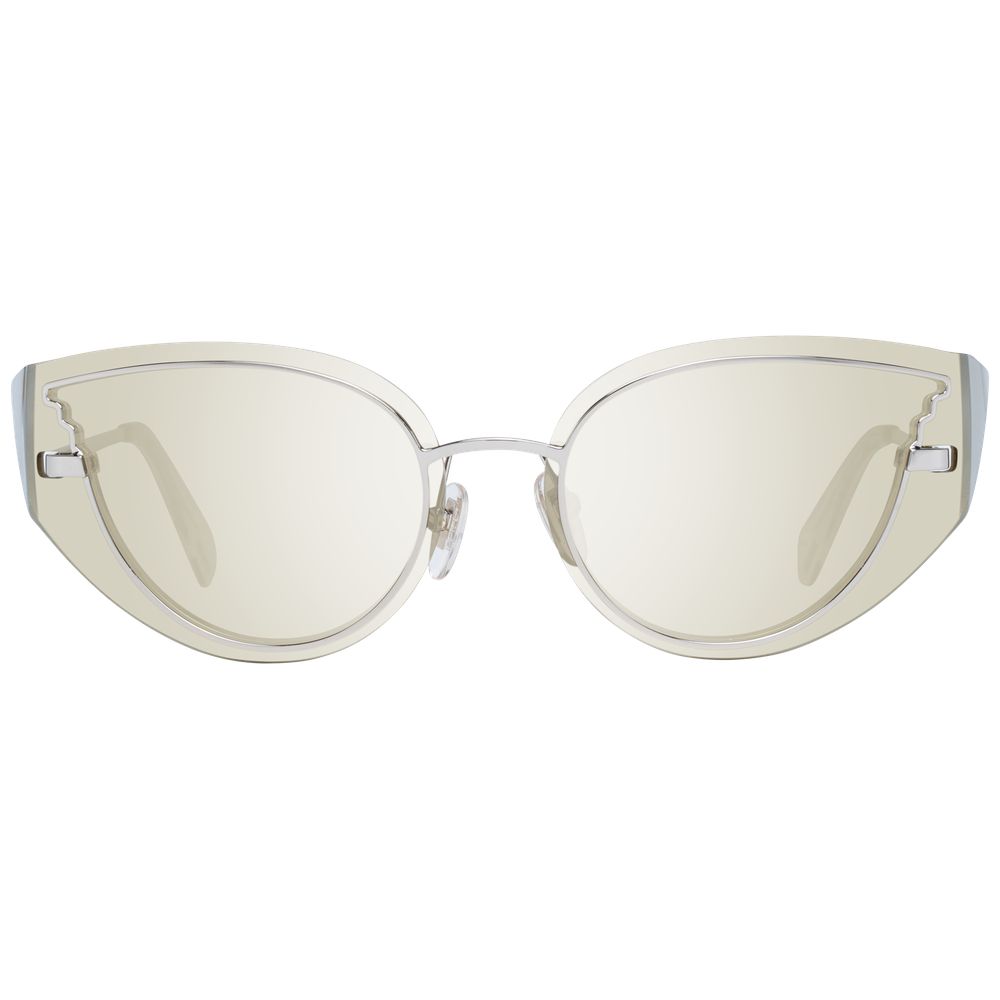 Gold Metal & Plastic Sunglasses