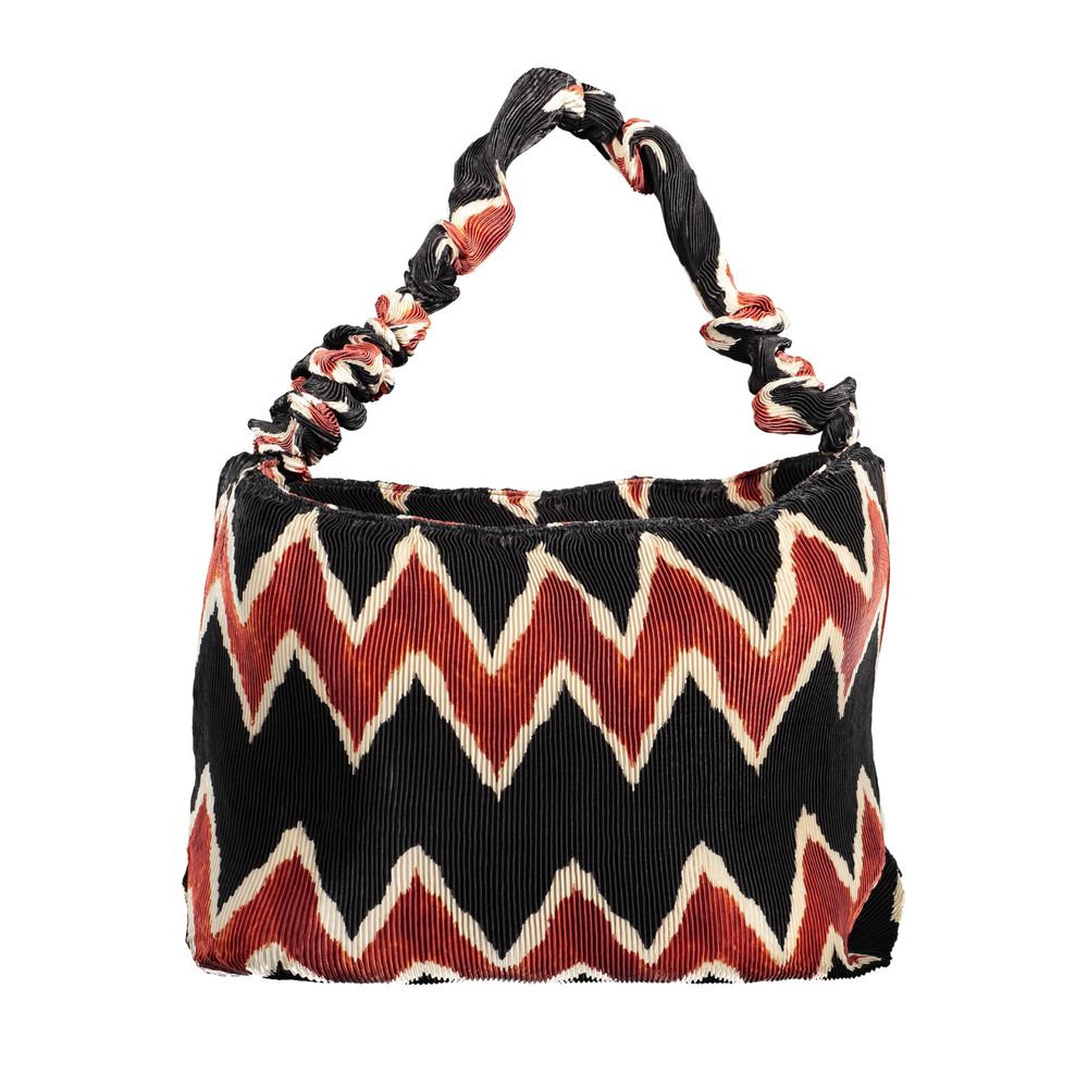 Nero Polyester Woman Shoulder Bag