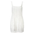 Bianco Polyester Women Dress